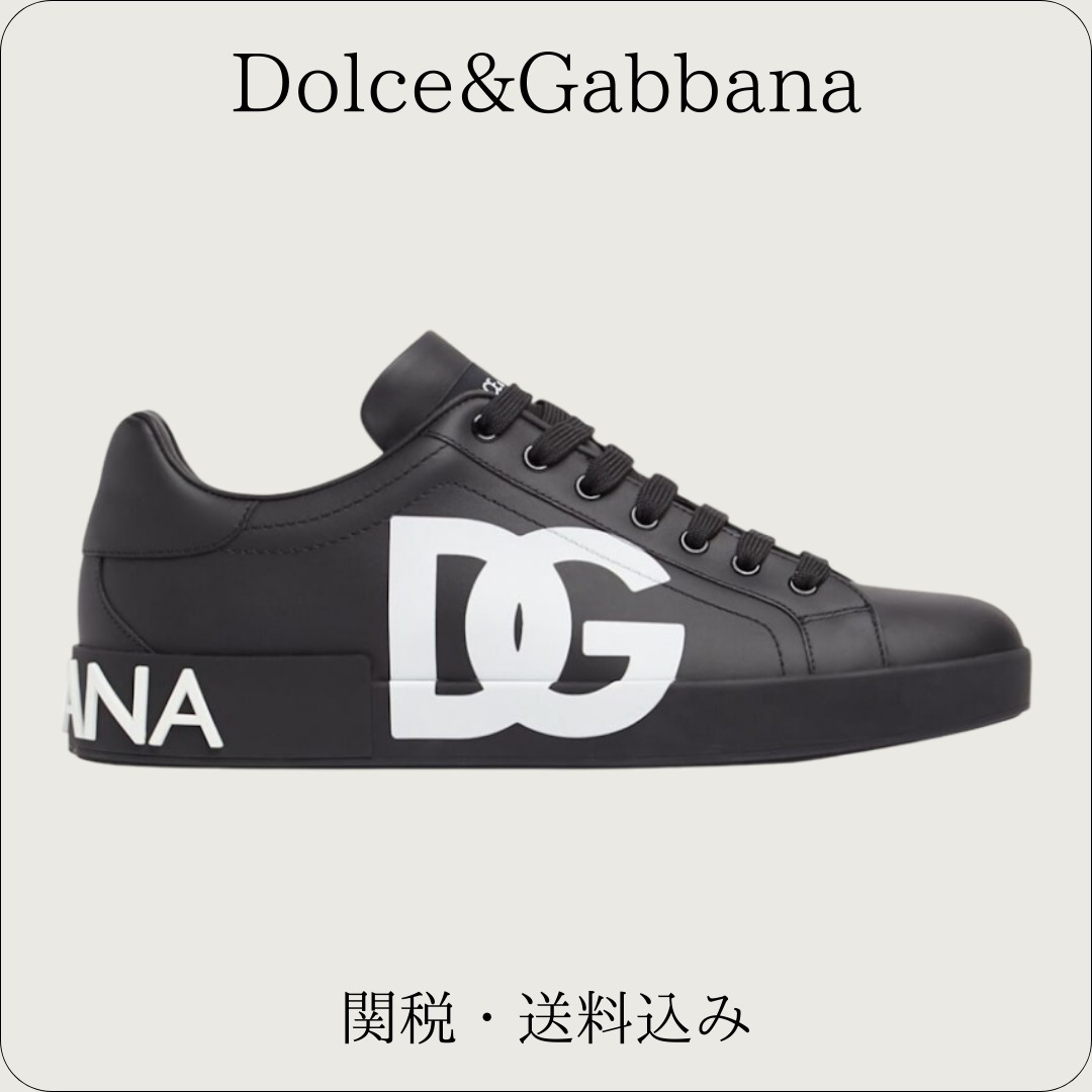 Dolce&Gabbana【スニーカー☆Nero/Nero】関税送料込