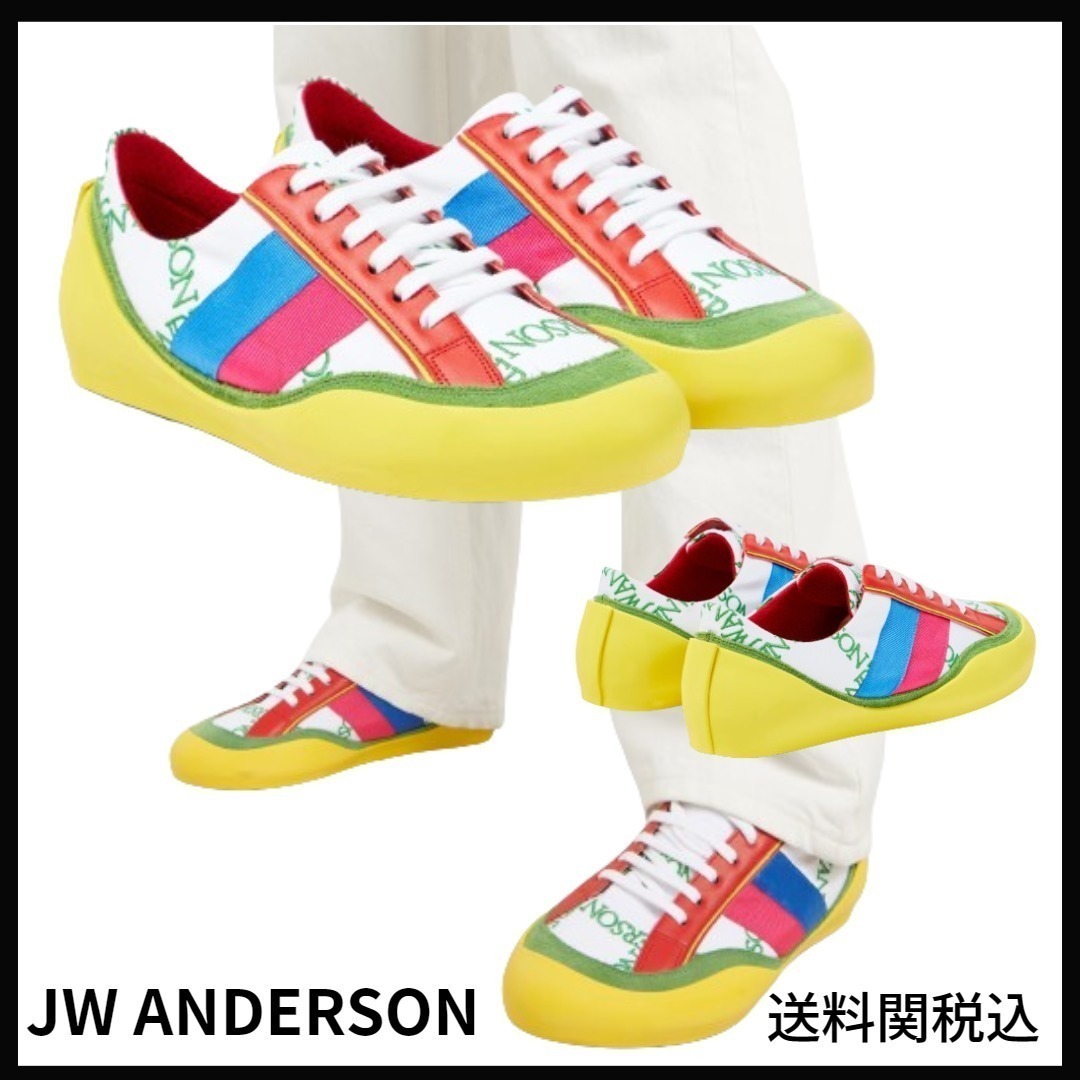 送料関税込★J W ANDERSON★バブルカラーブロックキャンバス