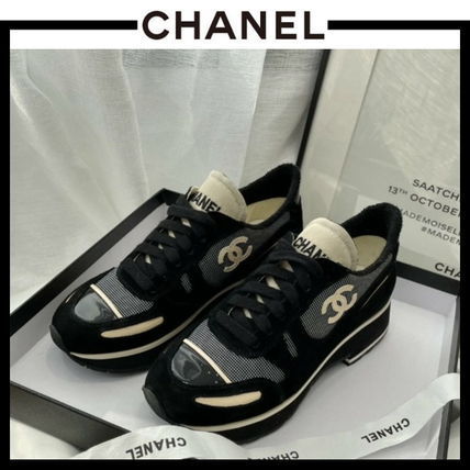 ★ 一歩ごとに感じるラグジュアリー★CHANEL CCロゴ スニーカー