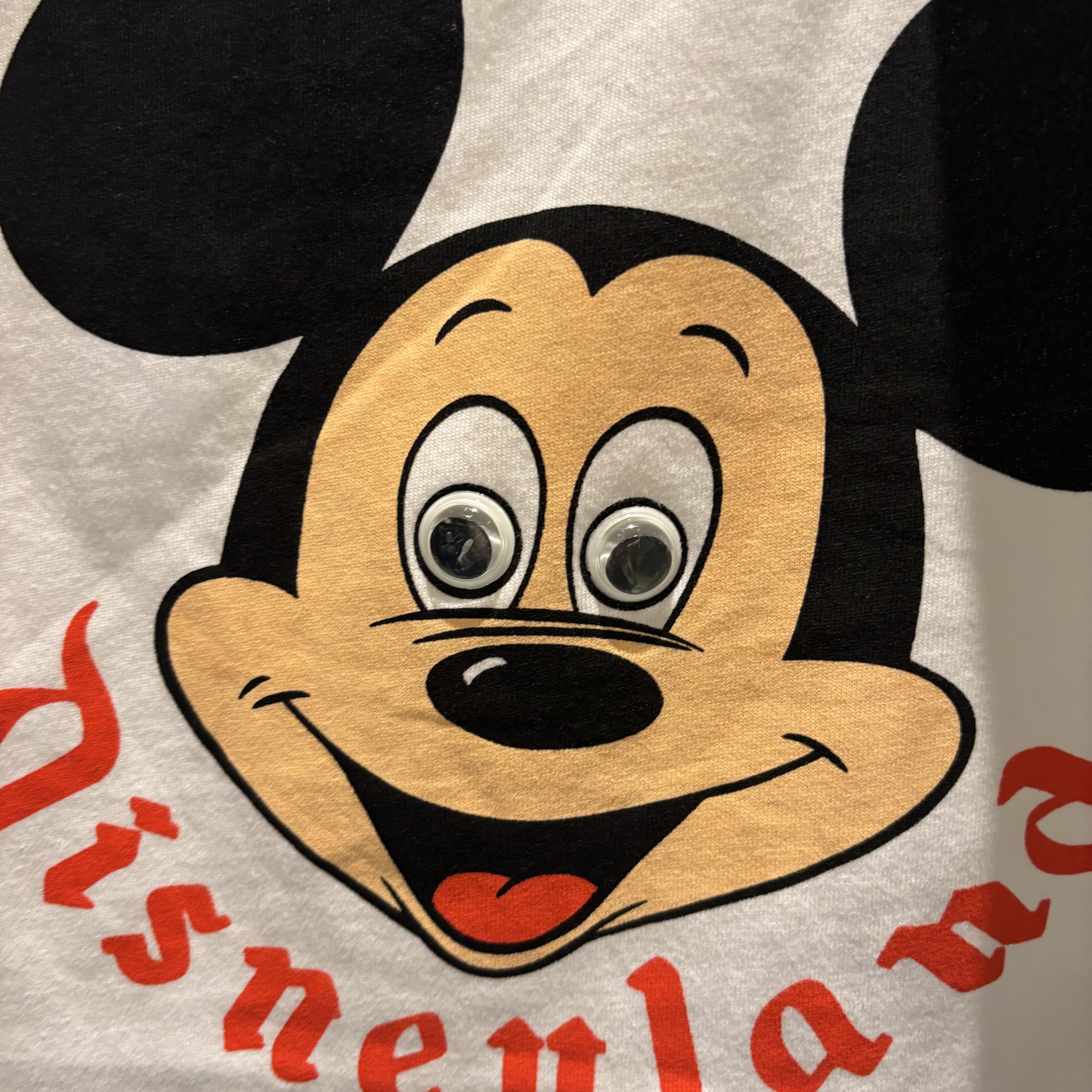 ☆Disneyland限定☆男女兼用 70周年 ミッキー&ロゴ Tシャツ