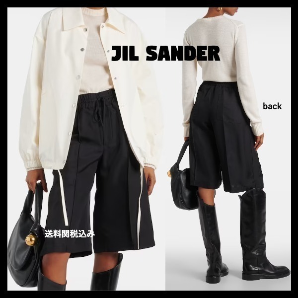 送料関税込み★Jil Sander★ハイライズキュロット