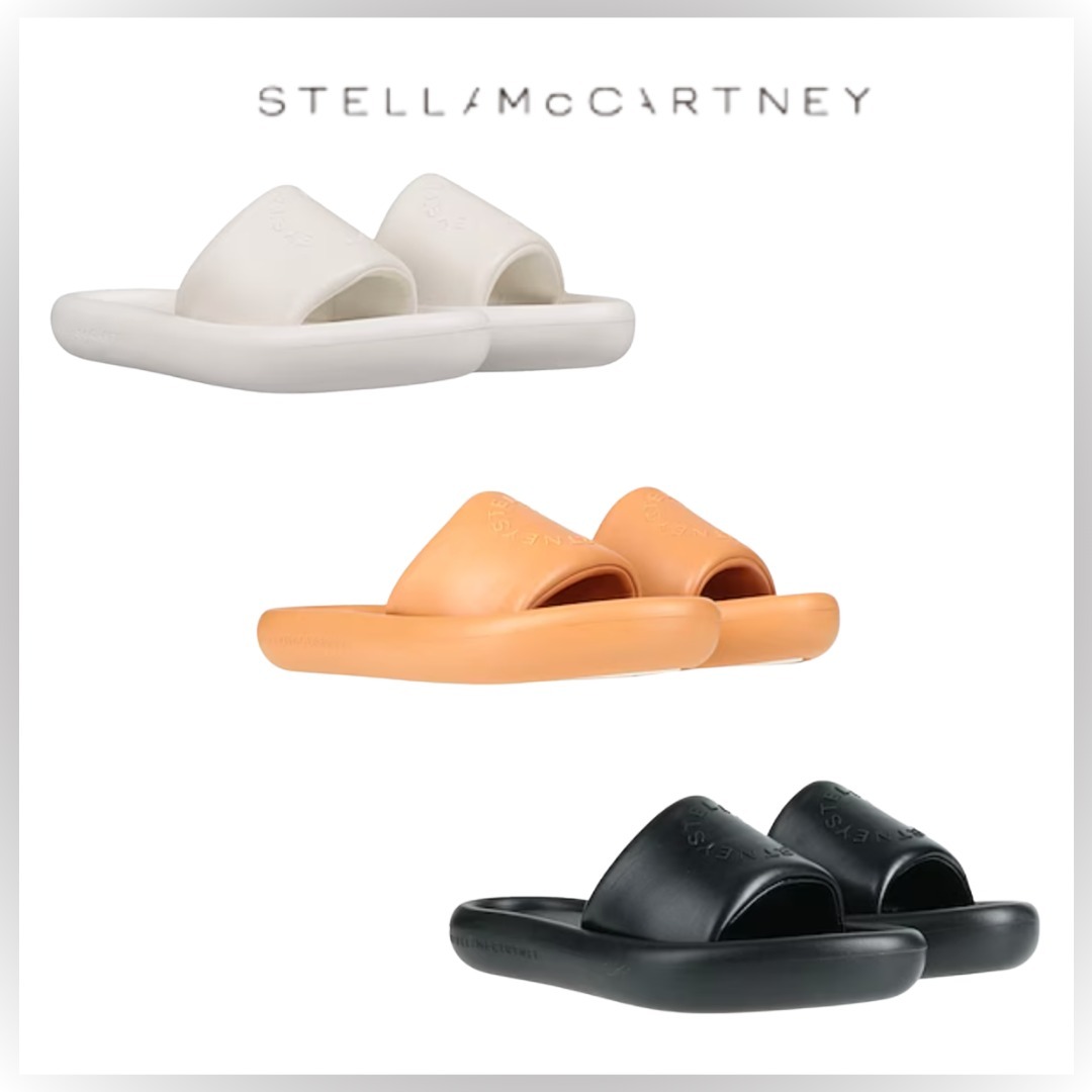 【Stella McCartney】送関込☆ロゴ プールサンダル フラット