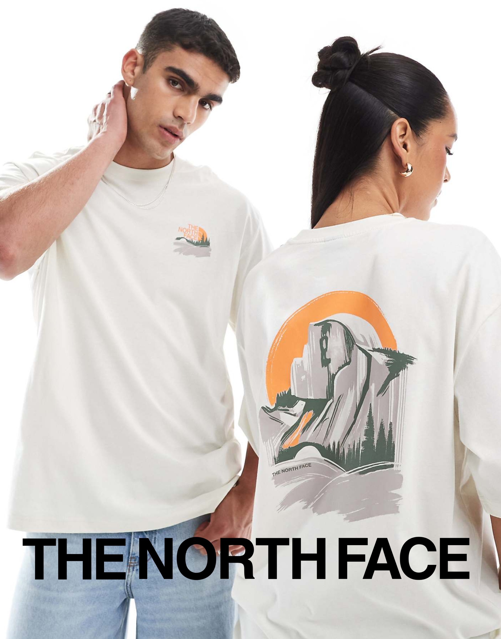 ★海外限定*THE NORTH FACE*新作*MOUNTAIN VIEW Tシャツ/WL★