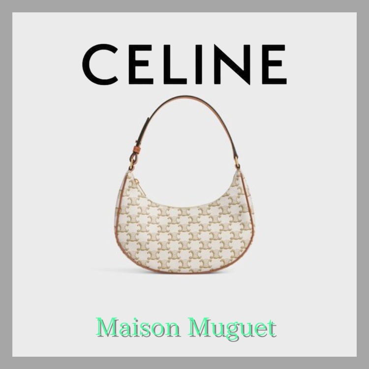 【直営】CELINE トリオンフキャンバス カーフスキン Avaバッグ