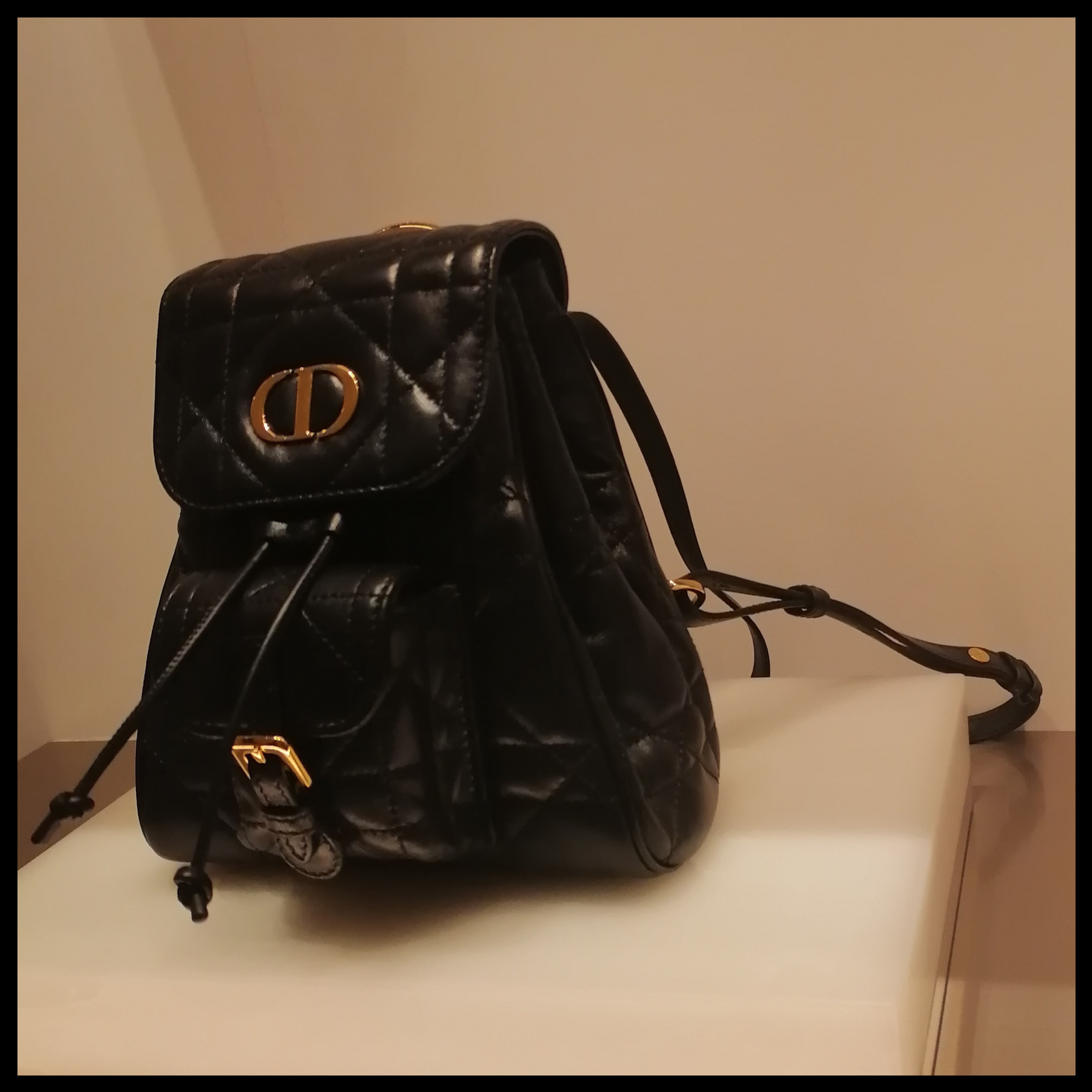 ◆Dior◆ Dior Caro バックパック スモール マクロカナージュ