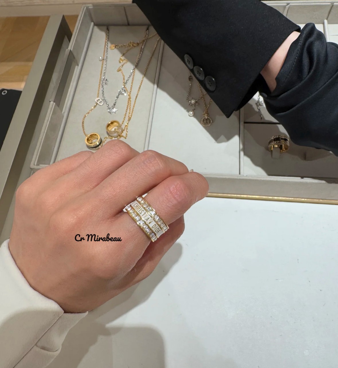 プレゼントにも☆】Dior Night Code リング (Dior/指輪・リング