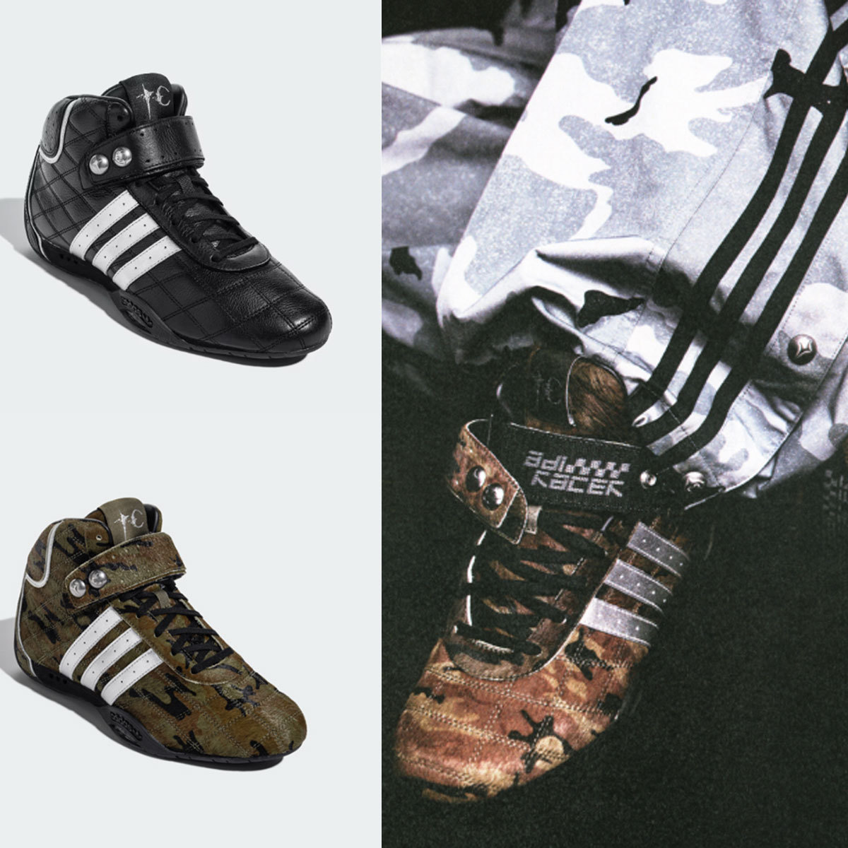 スニーカー THUG CLUB X ADIDAS ADIRACER HI TC 5FT1730
