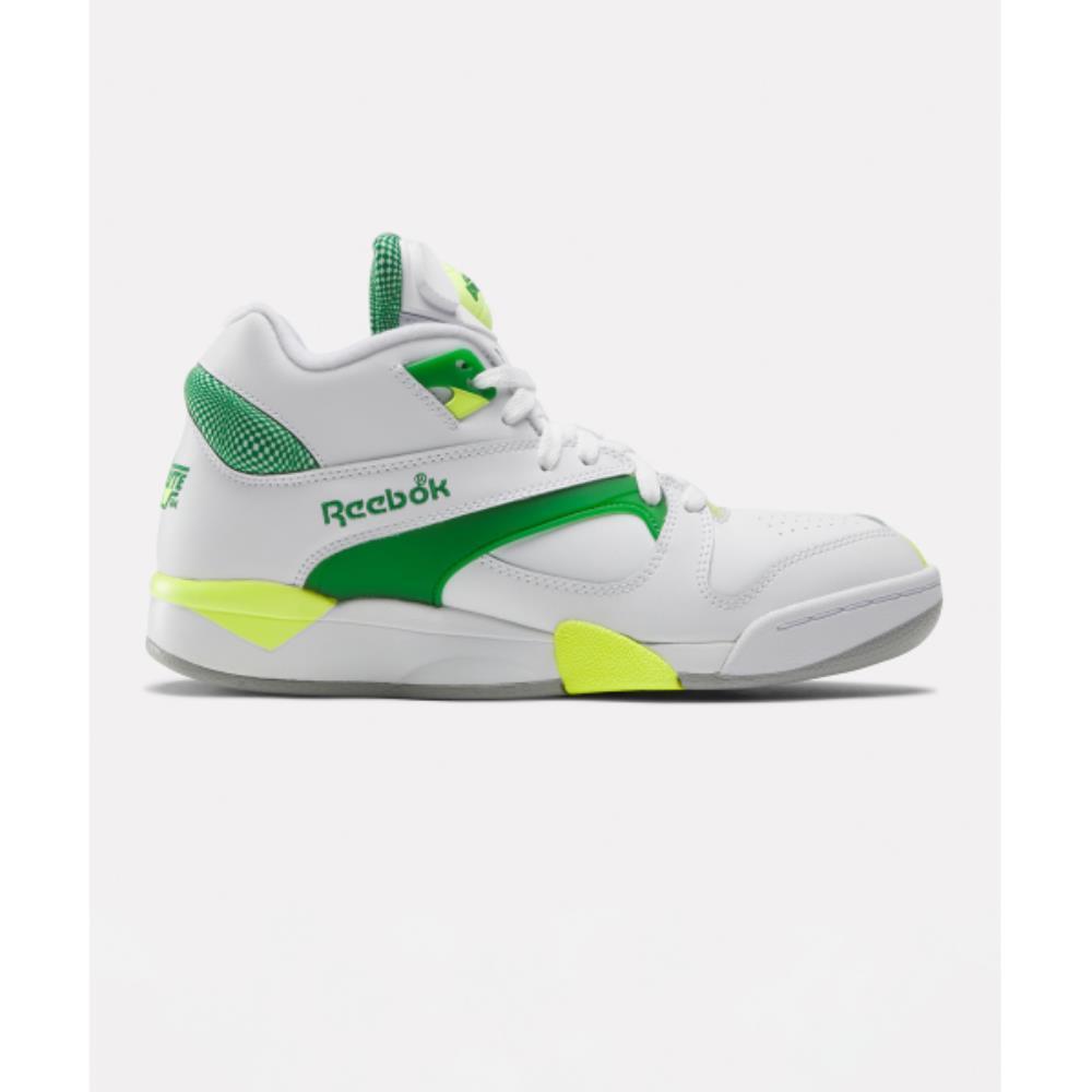 スニーカー Reebok Coat Victory Pump Yellow Green 100203282 RXSOXXVPUE2