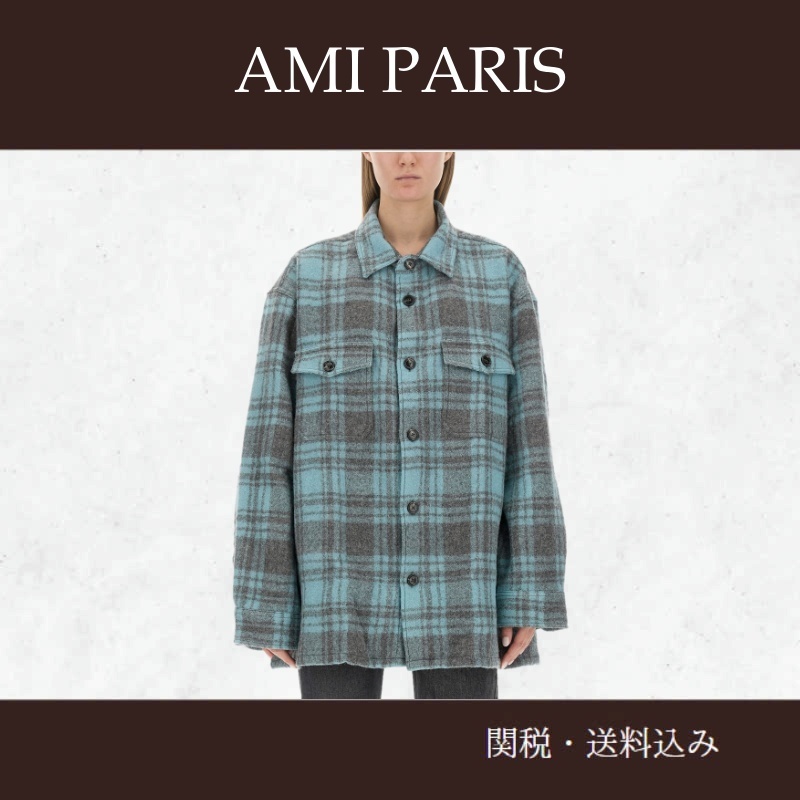 AMI Paris★バージンウール シャツジャケット