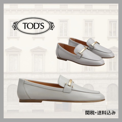 【TOD'S】レザー ローファー