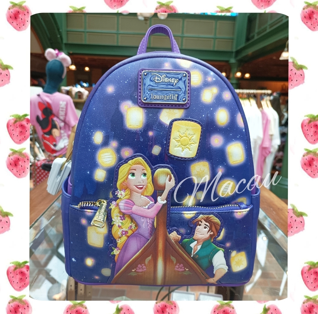 新作！Disney x loungefly ラプンツェルリュック