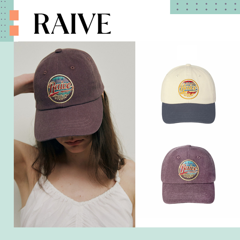 RAIVE ♥ Washing Cotton Camp Cap /追跡付