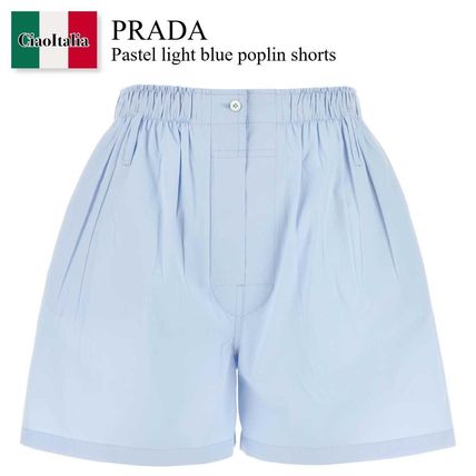 ネットオフ 送料得店  ブルー（青）系 ショートパンツ(レディース PRADA(プラダ) パンツ