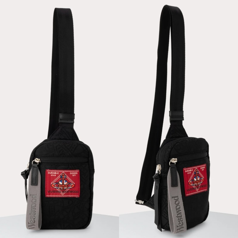 Vivienne Westwood ナイロン オーブ ロゴ ショルダーバッグ 男女