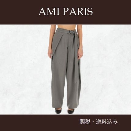 ★AMI PARIS★ワイドパンツ ワイドパンツ AMI PARIS(アミ パリス) パンツ(レディース