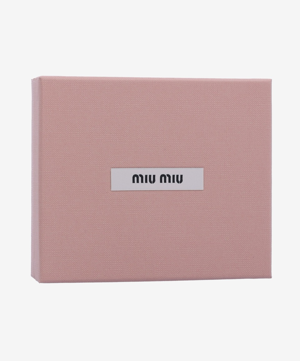 《MIU MIU》 エンフェロフ レザー ウォレット