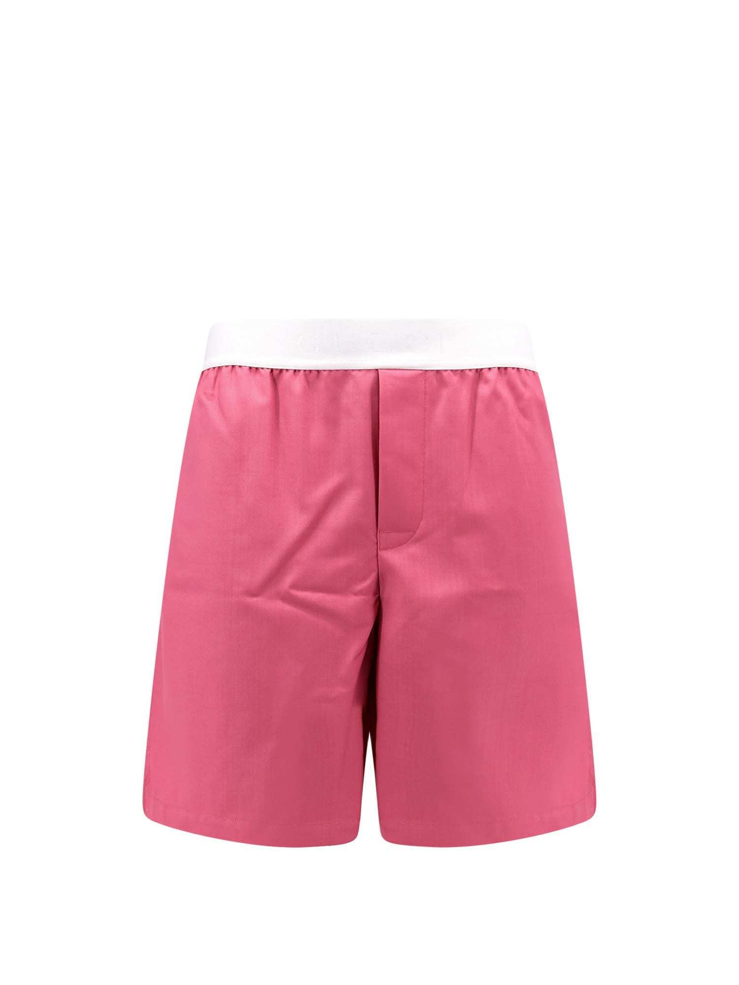 【送料&関税込】Gucci Wool Shorts With Frontal Logo