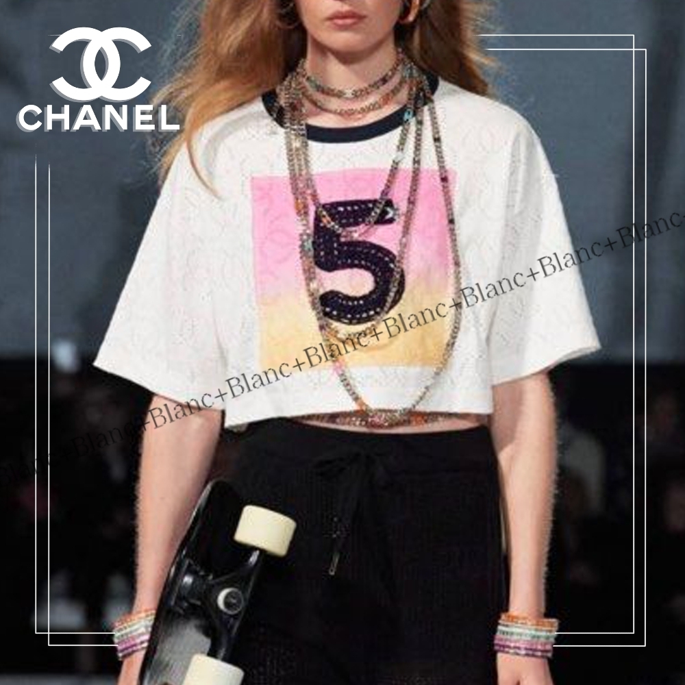 大人のカジュアルスタイル☆【 CHANEL 】シャネル Tシャツ 24C