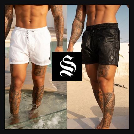 SINNERS ATTIRE】 EMBLEM SWIM SHORTS スイムパンツ (SINNERS
