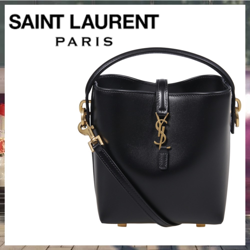 【コンパクトで可愛い】Saint Laurent le 37 ミニバケットバッグ