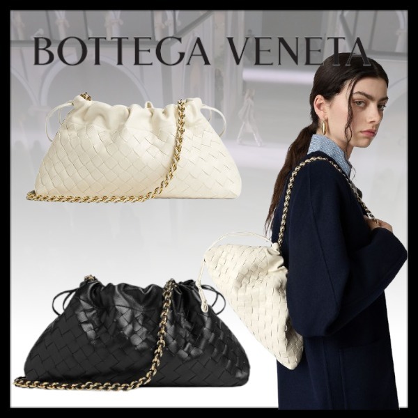 新作【BOTTEGA VENETA】ダストバッグ・ノッテ ショルダー 全2色