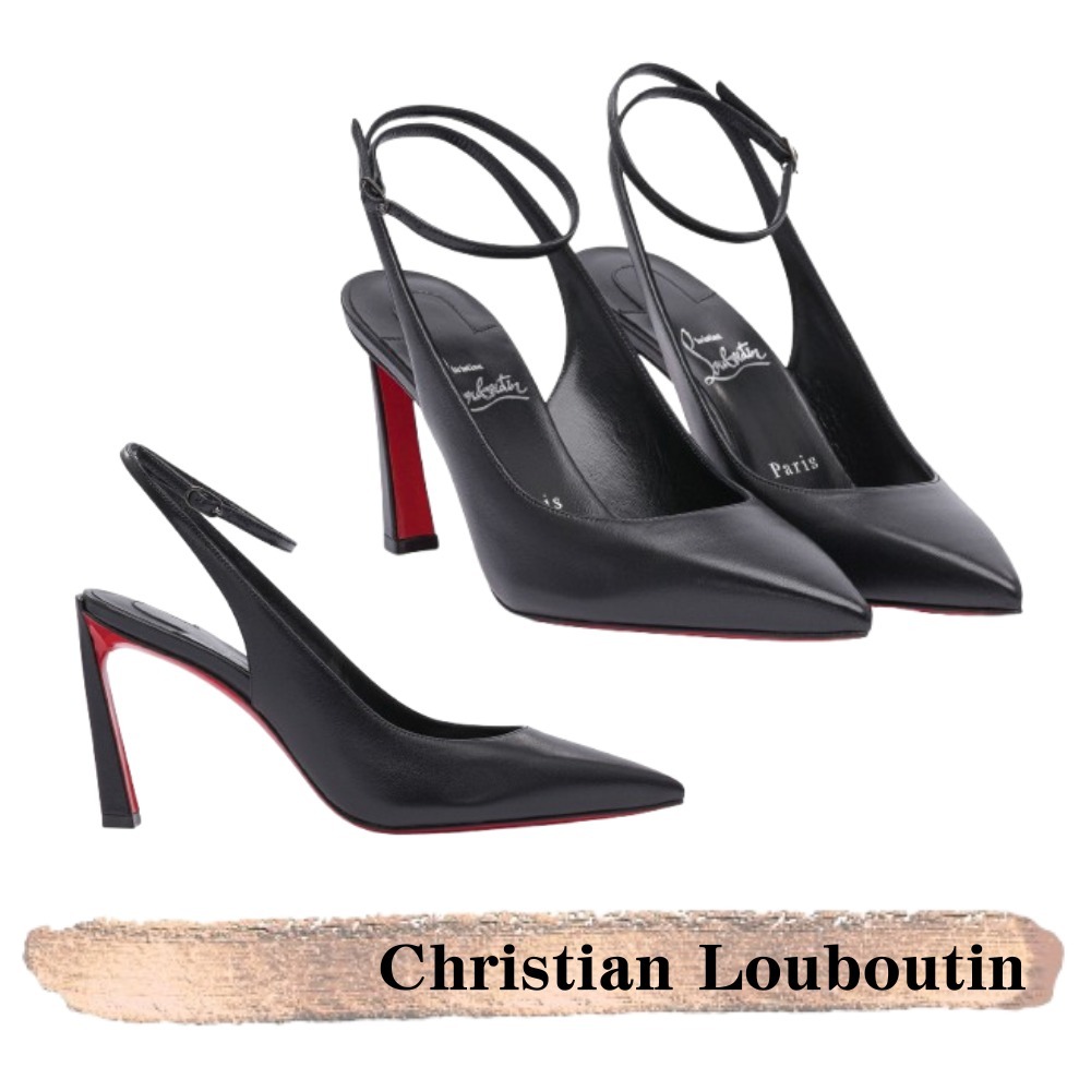 Christian Louboutin☆関税込み☆ストラップ85ナッパ/ライニング