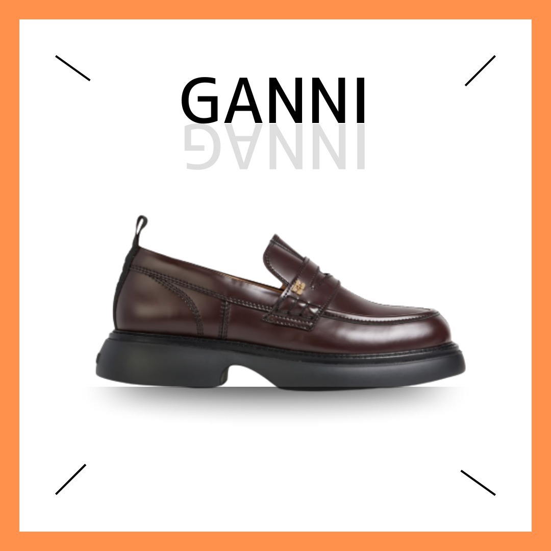 【日本未入荷】GANNI*ローファー【送料込み】