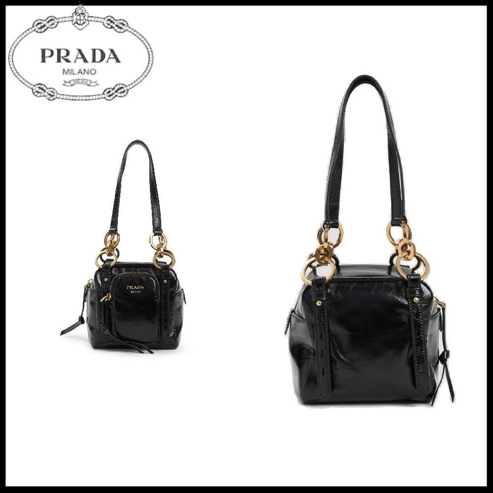 【PRADA】ダングル ミニ トップハンドルバッグ☆SALE中