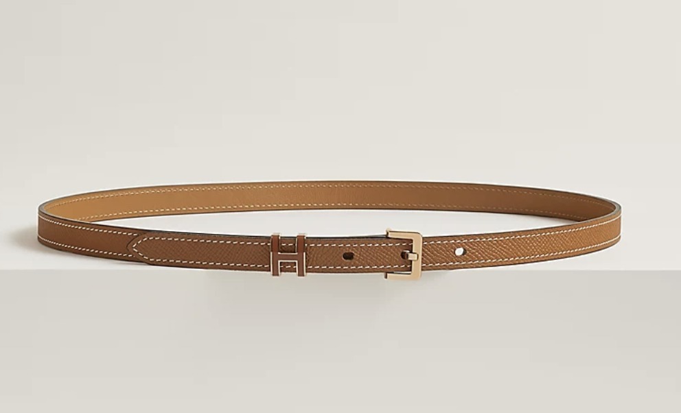 【装いにさりげない“H”の輝き】HERMES ベルト 《ポップH》 15