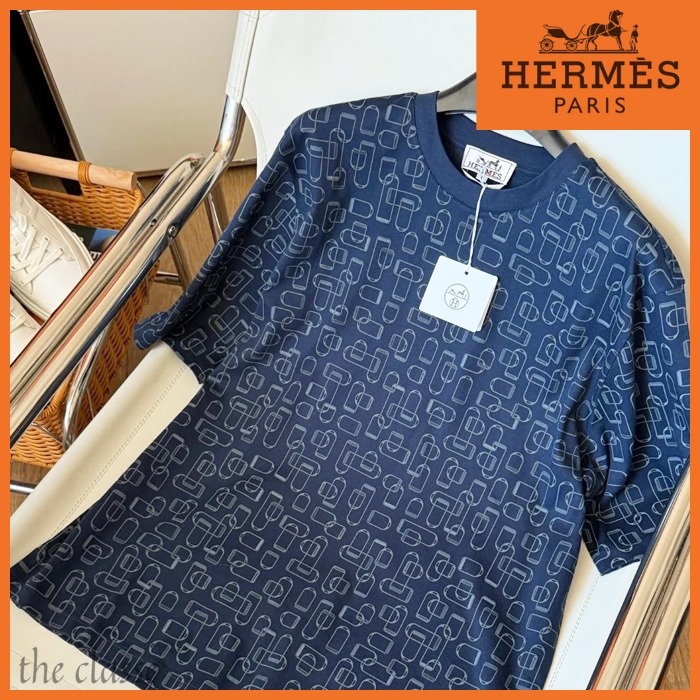 【この夏マスト♪】HERMES Etriers Elastiques Tシャツ