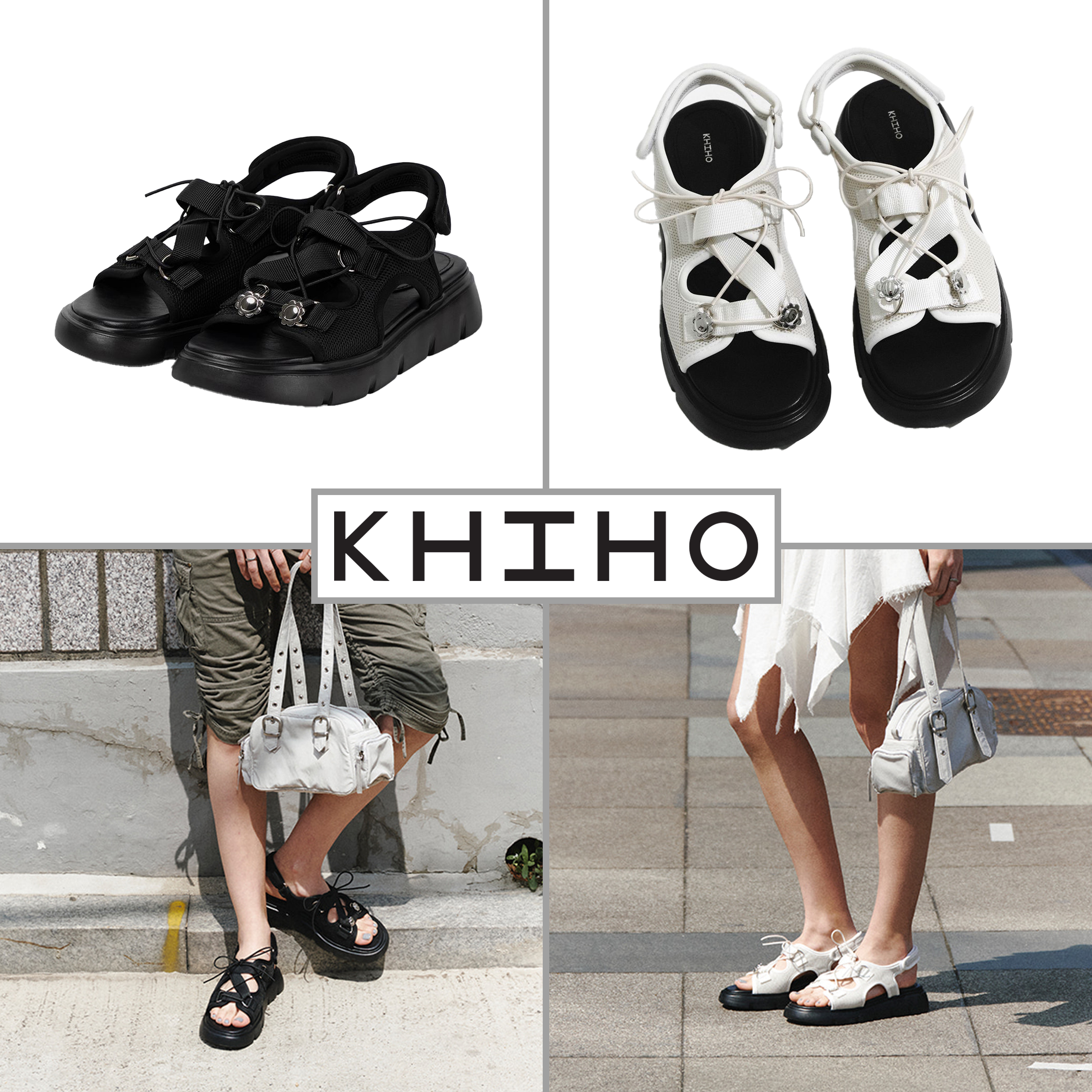 【KHIHO】AERO MESH Z-STRAP SANDALS【日本未発売・限定入荷】