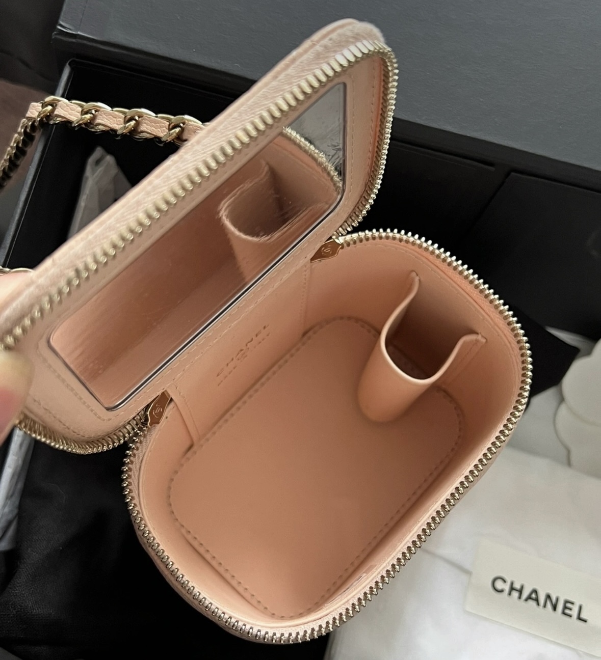 《上品エレガント♪》クラシック★CHANEL ミニヴァニティケース