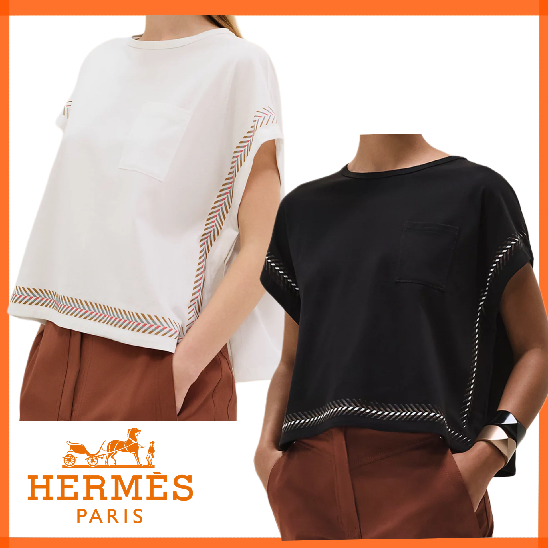 25-26 AW【HERMES】Inspiration kimono カットソー Tシャツ
