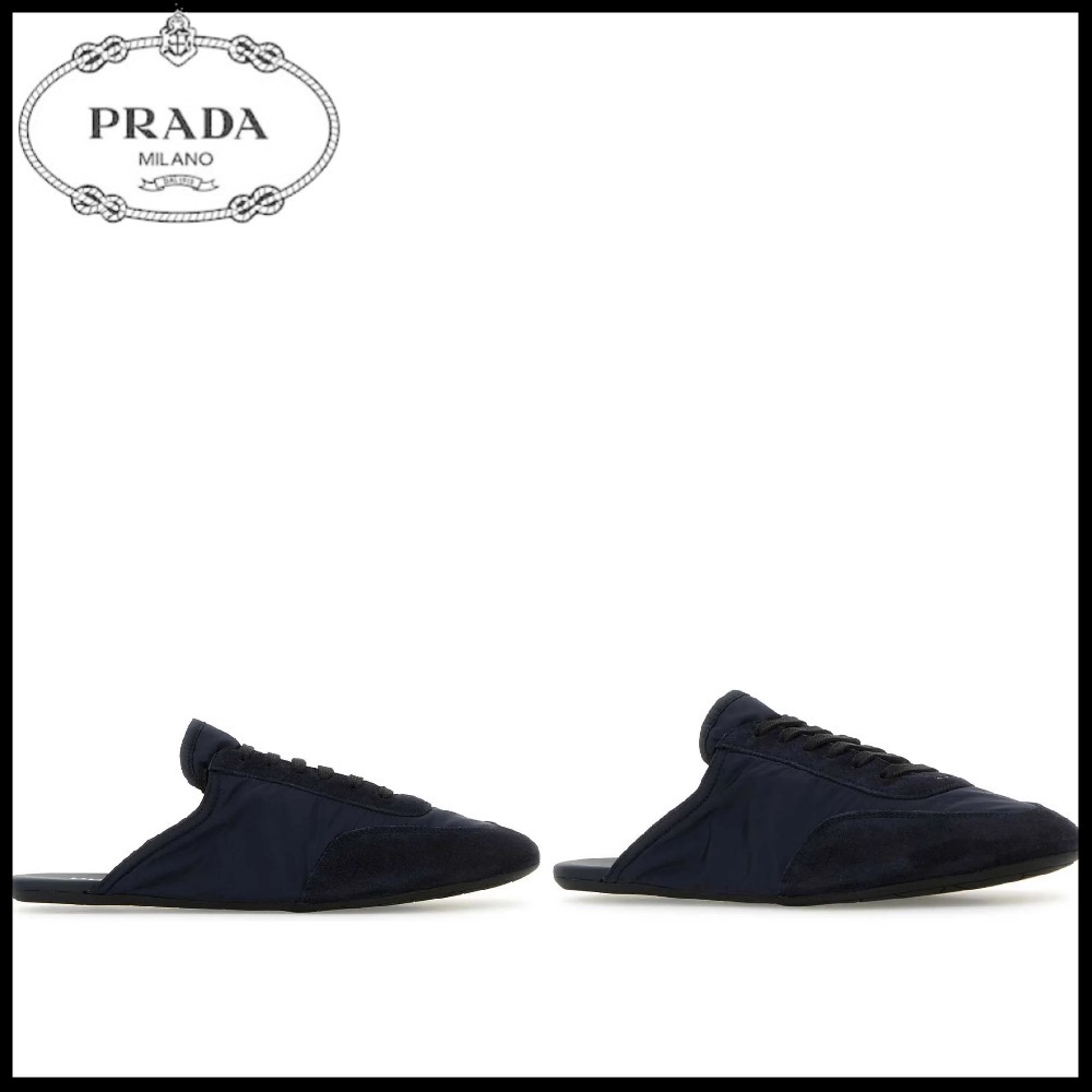 【PRADA】コラプス レースアップ ミュール☆SALE中