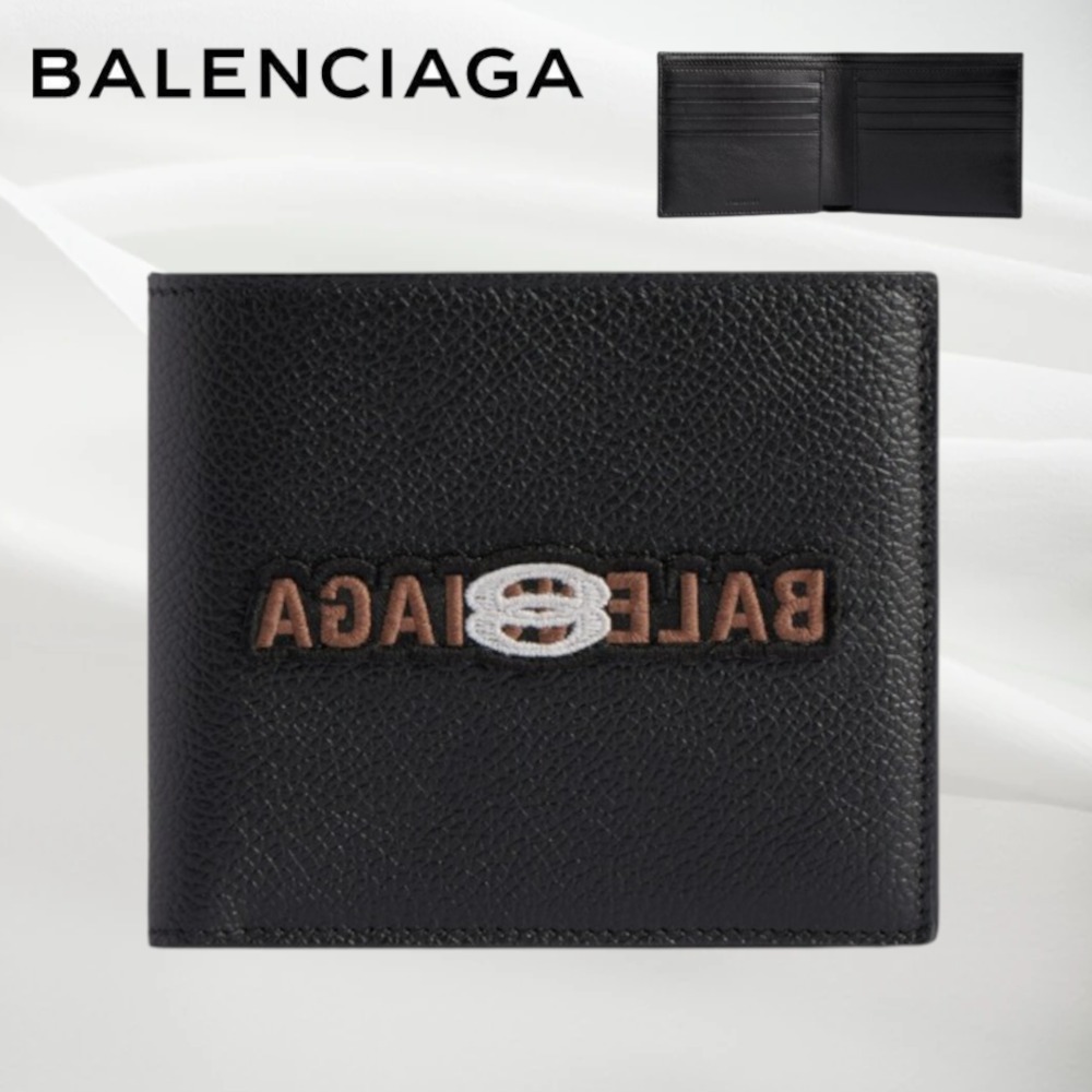 【BALENCIAGA】Cash スクエア フォールデッドウォレット