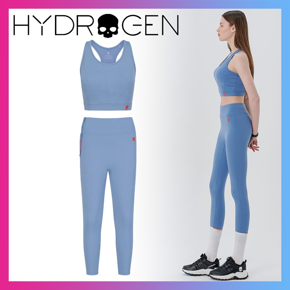 【HYDROGEN】(韓国) イージーフレックスセットアップ ブルー