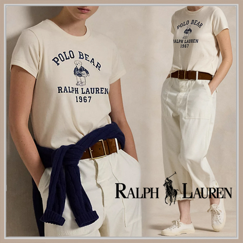 【Ralph Lauren】ポロベア コットンジャージー Tシャツ 関税なし