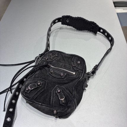 【VIPセール】BALENCIAGA Le Cagole デニム ショルダーバッグ VIPセール】BALENCIAGA (バレンシアガ) Le Cagole バッグ