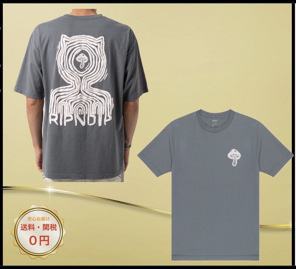 関税込み♪【RIPNDIP】CTRL ロゴ ★ 半袖 シャツ