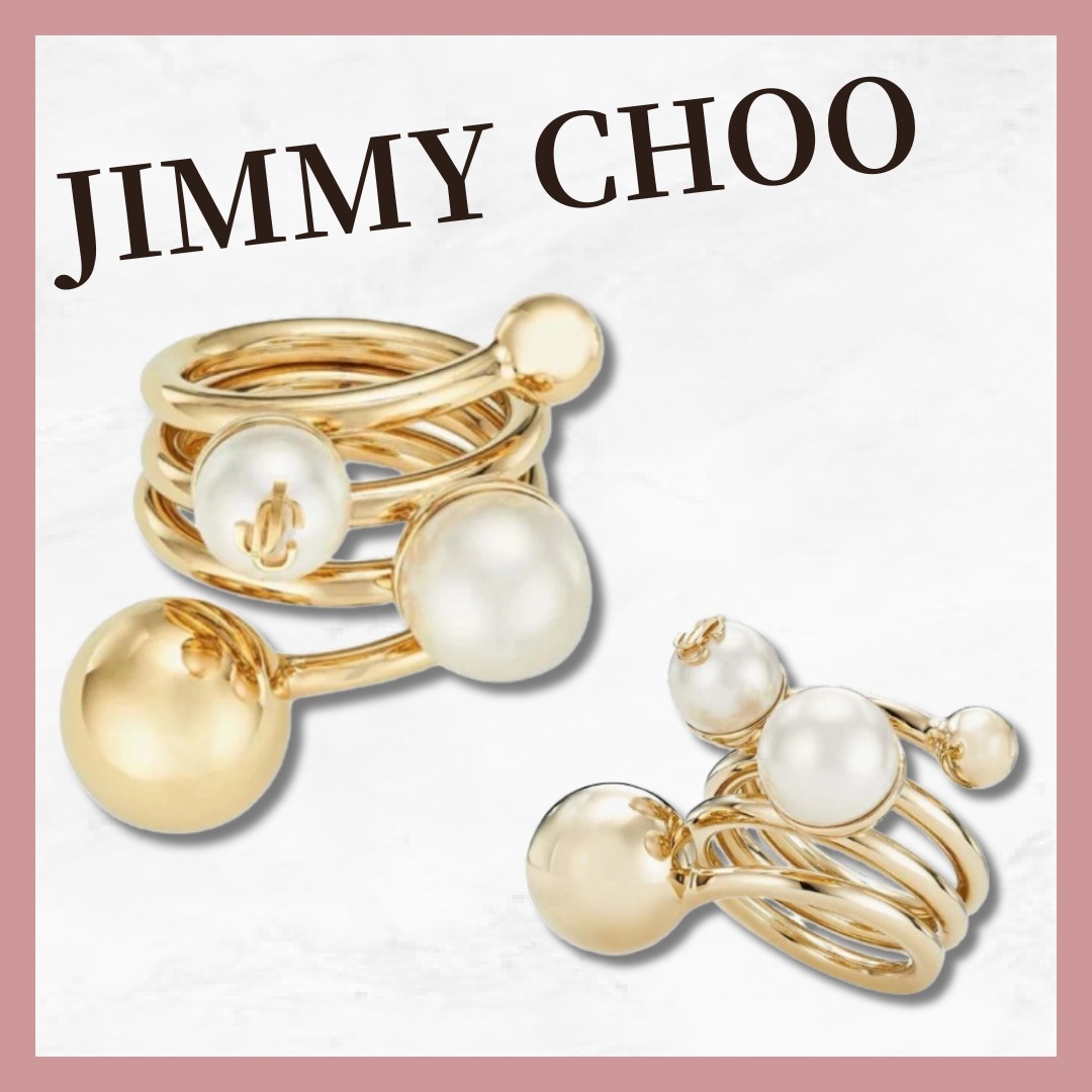 JIMMY CHOO JC マルチ パール リング