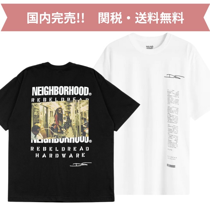 国内完売《ネイバーフッド》x Rebel Dread Hardware 半袖Tシャツ