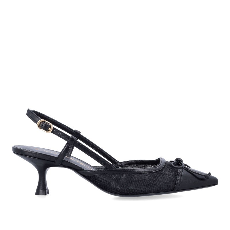 サンダル・ミュール Stuart Weitzman SS25 KITTY SLINBACK 50 (SK650MSP BLK)