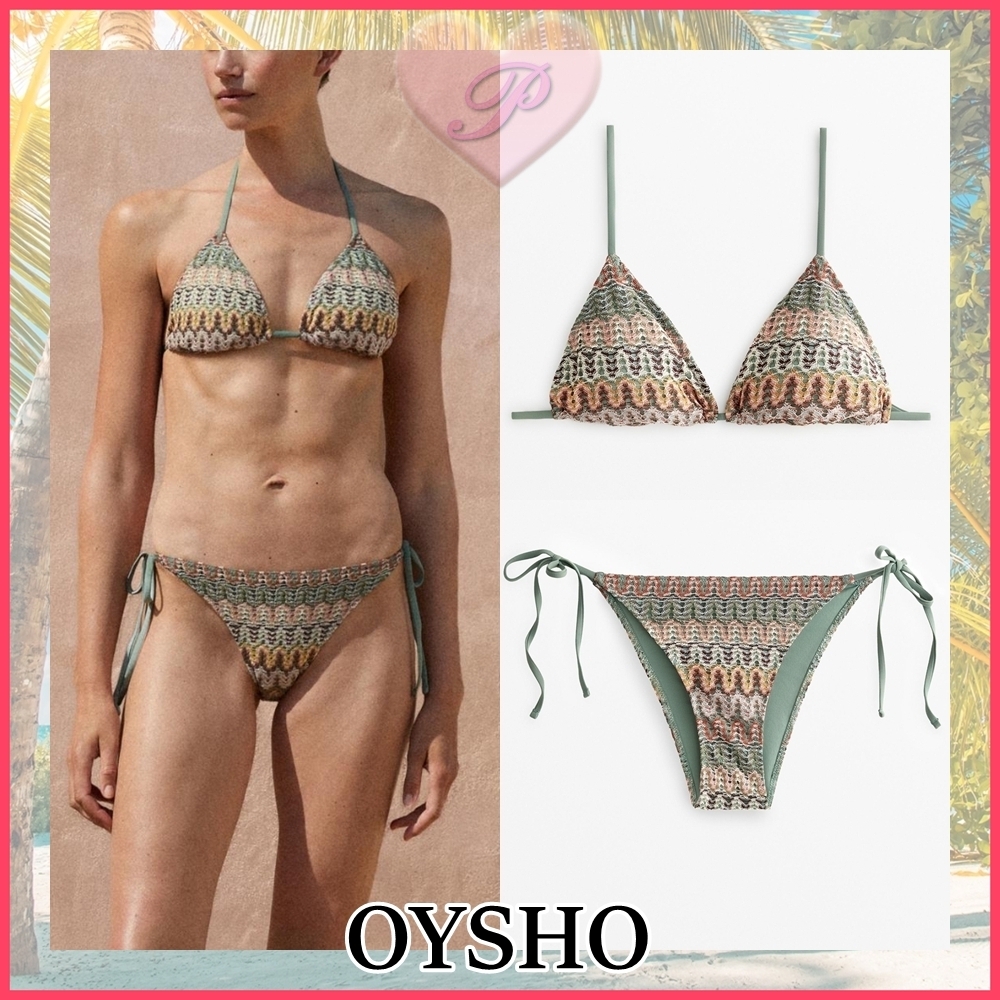 【OYSHO】クロシェビキニセット