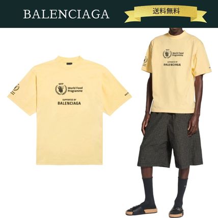イエロー（黄色）系 BALENCIAGA(バレンシアガ) Tシャツ