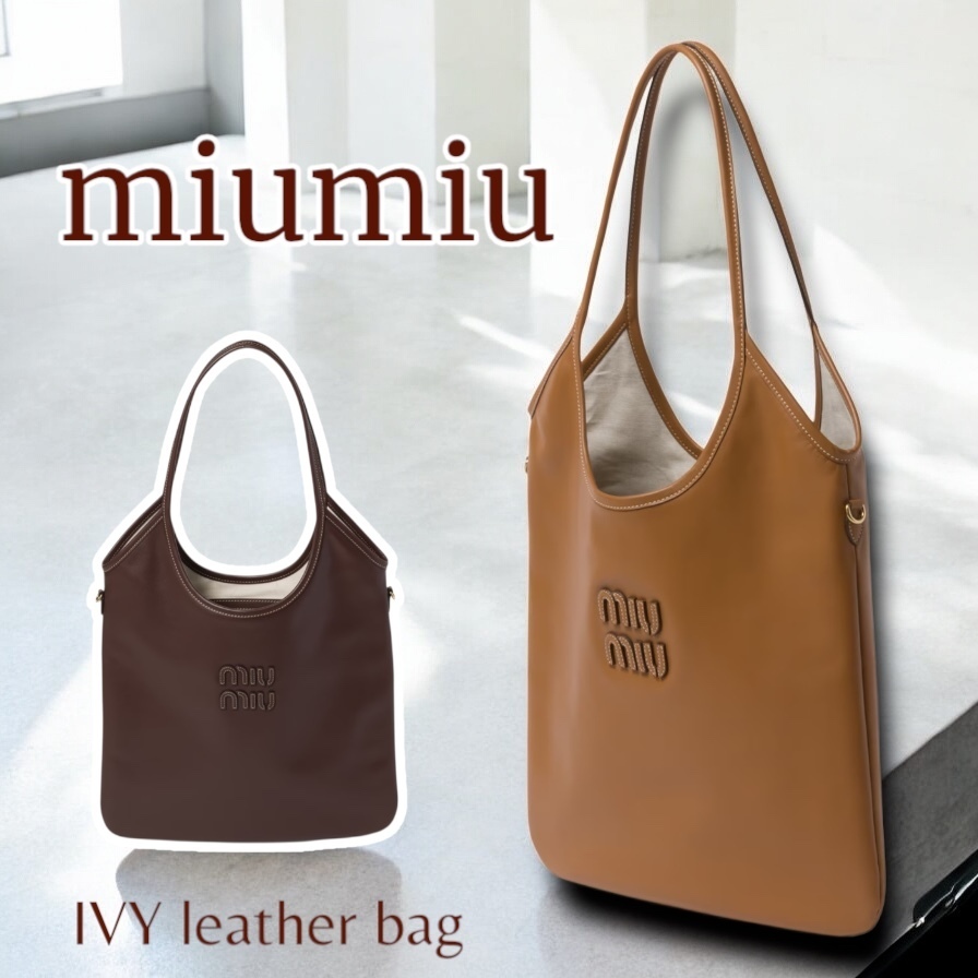 MiuMiu＊IVY leather bag レザーハンドバッグ＊送料込