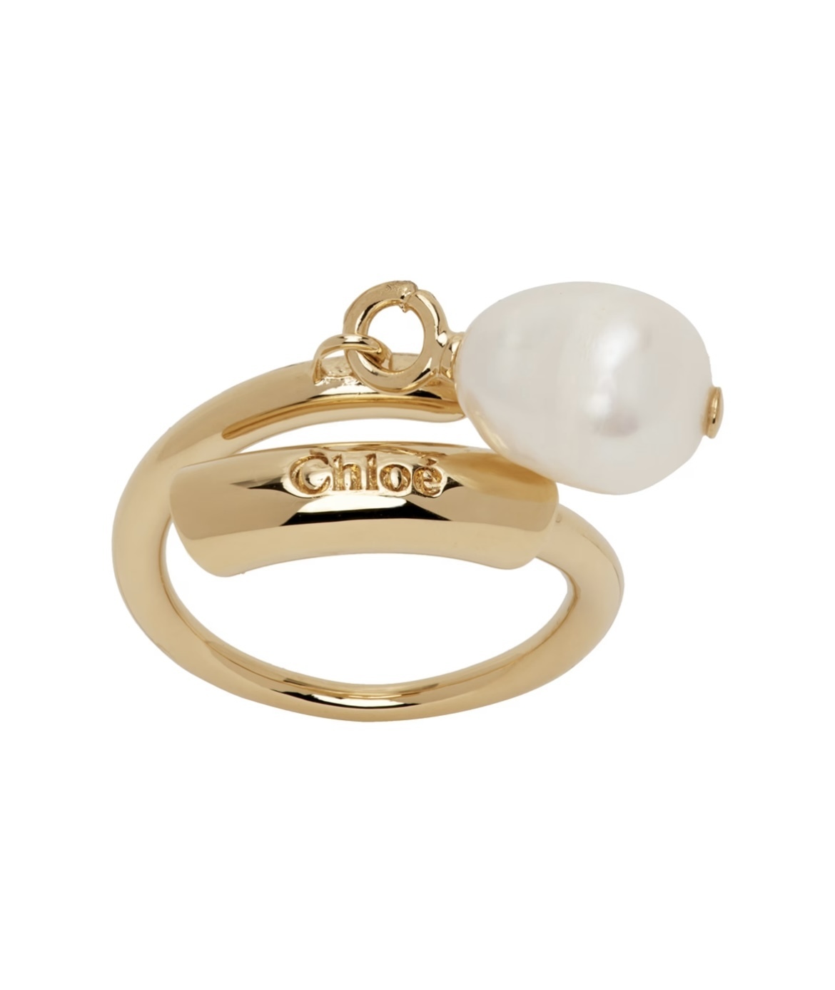 CHLOE ゴールド パール Darcey リング