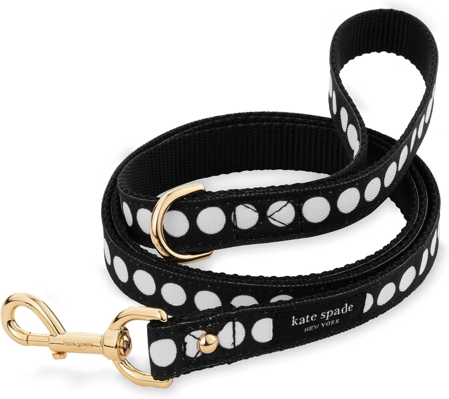 即納Kate spadeNY 犬のリードARTr Dot サイズS/M   237549