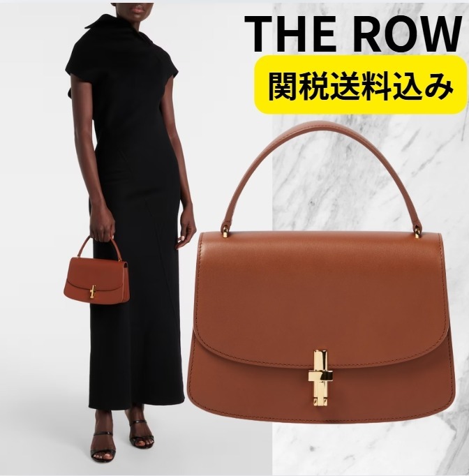 上品な存在感★THE ROW Sofia leather shoulder bag
