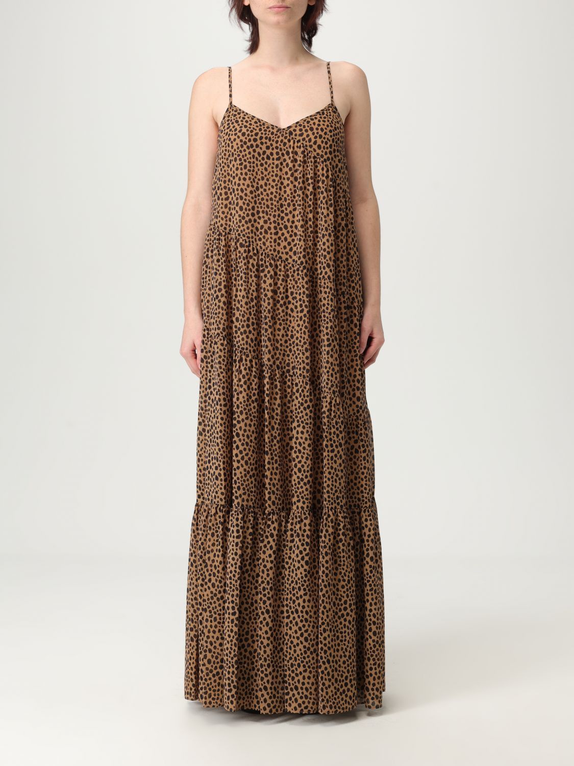 ワンピース Michael Kors Woman Dress Beige MR582IDGRY 214