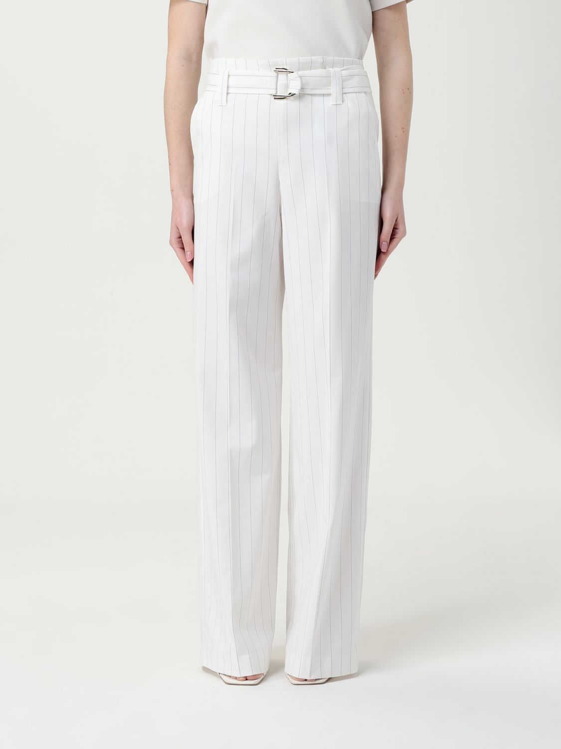パンツ LIU JO Woman Pants White CA5236T1969 MM26E